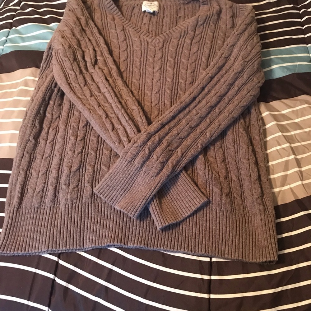 V-neck sweater